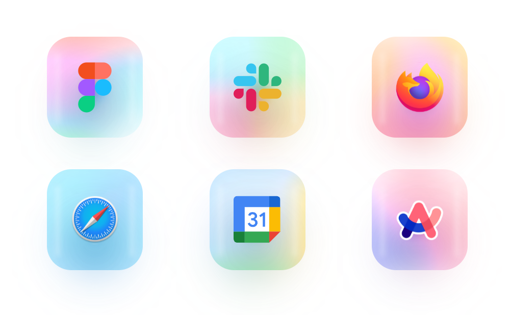 blurred logo content preview